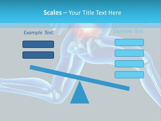 A Skeleton Running With A Red Ball In His Chest PowerPoint Template