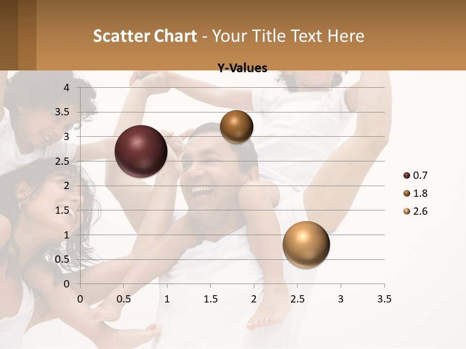 A Group Of People With Arms In The Air PowerPoint Template