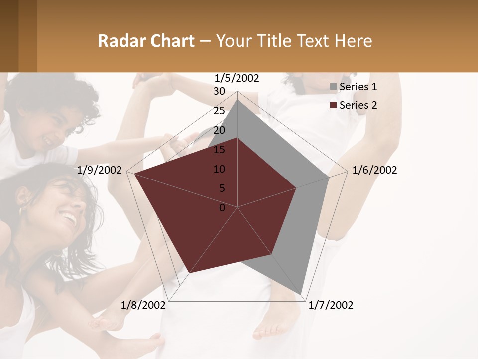 A Group Of People With Arms In The Air PowerPoint Template