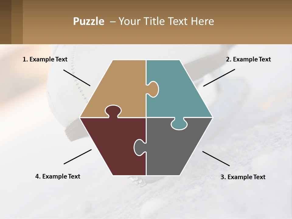 A Person Riding A Skateboard On A Snowy Surface PowerPoint Template