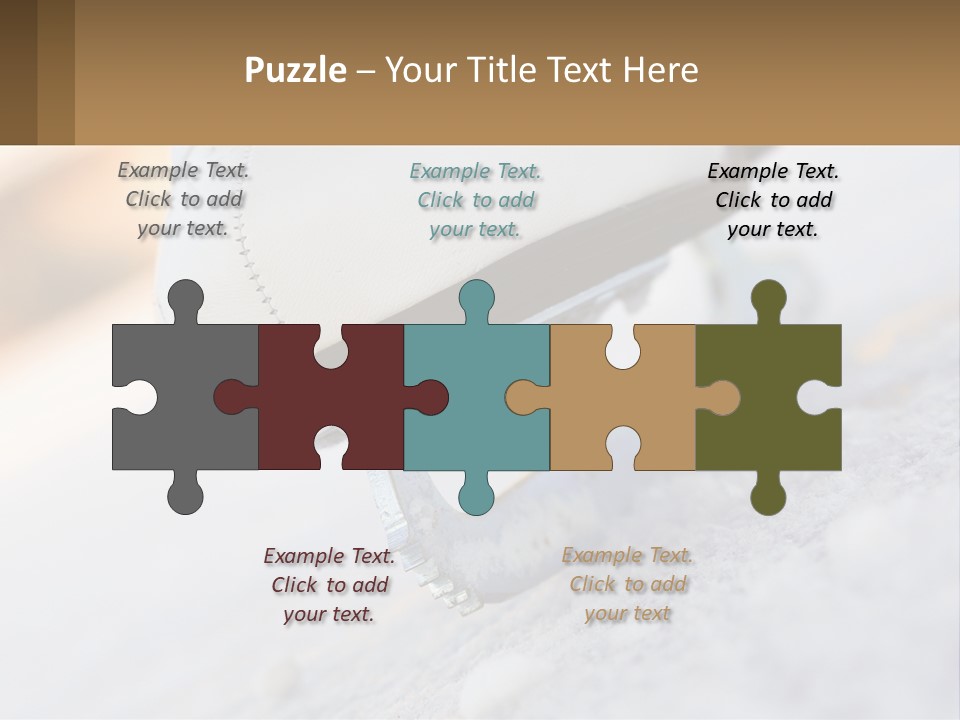 A Person Riding A Skateboard On A Snowy Surface PowerPoint Template