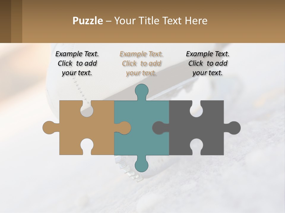 A Person Riding A Skateboard On A Snowy Surface PowerPoint Template