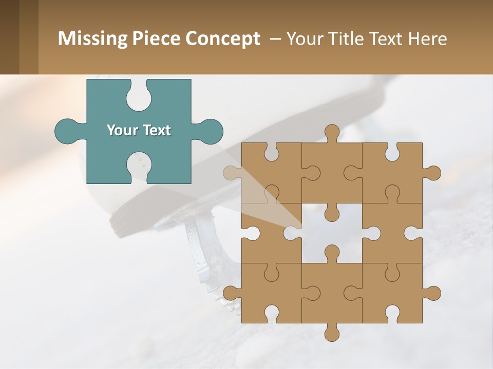 A Person Riding A Skateboard On A Snowy Surface PowerPoint Template