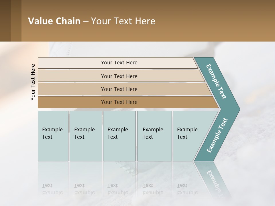 A Person Riding A Skateboard On A Snowy Surface PowerPoint Template