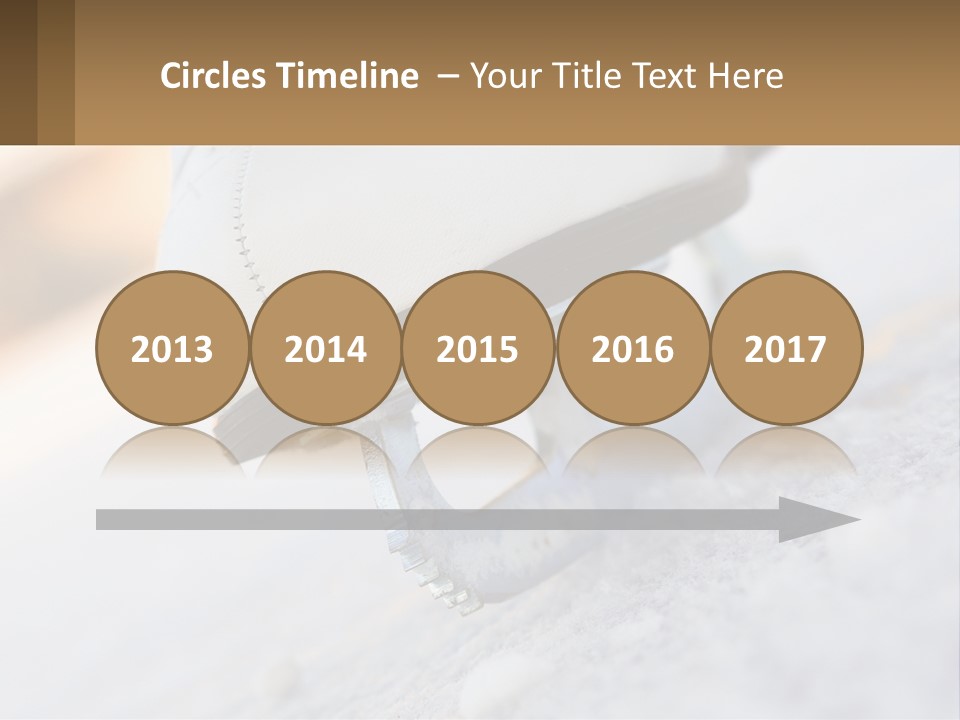 A Person Riding A Skateboard On A Snowy Surface PowerPoint Template