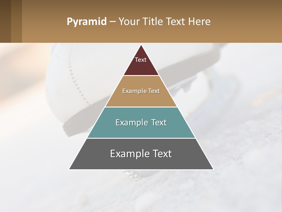 A Person Riding A Skateboard On A Snowy Surface PowerPoint Template