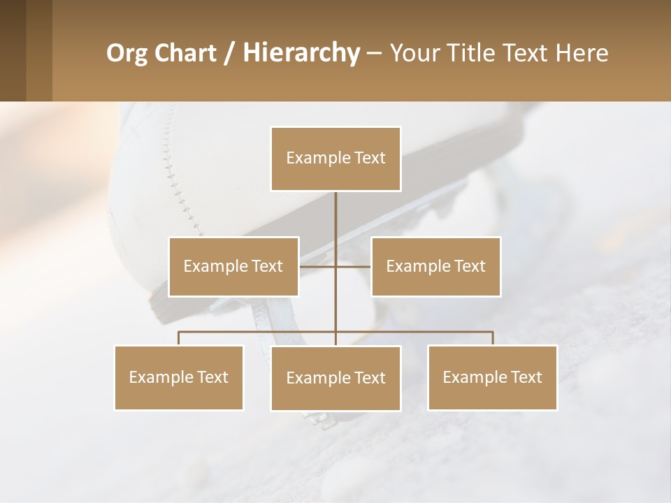 A Person Riding A Skateboard On A Snowy Surface PowerPoint Template