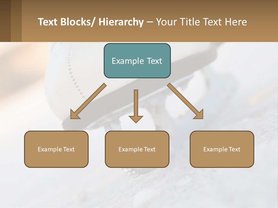 A Person Riding A Skateboard On A Snowy Surface PowerPoint Template