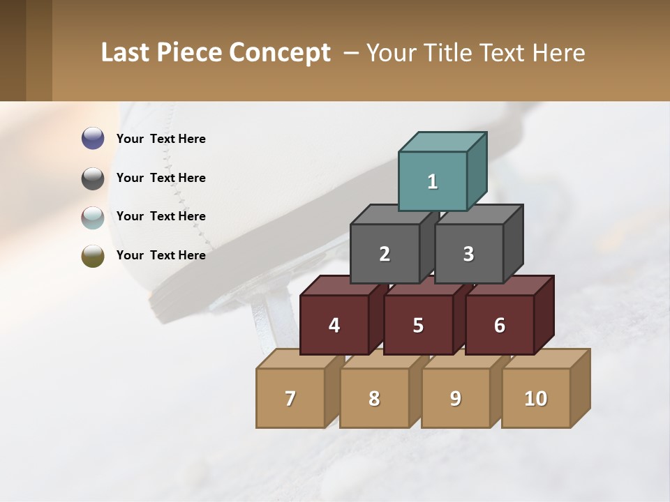 A Person Riding A Skateboard On A Snowy Surface PowerPoint Template