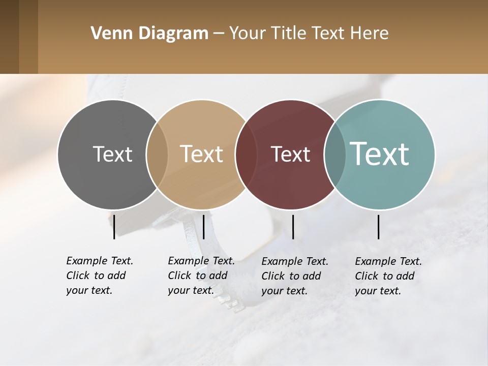 A Person Riding A Skateboard On A Snowy Surface PowerPoint Template