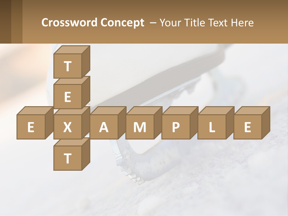 A Person Riding A Skateboard On A Snowy Surface PowerPoint Template