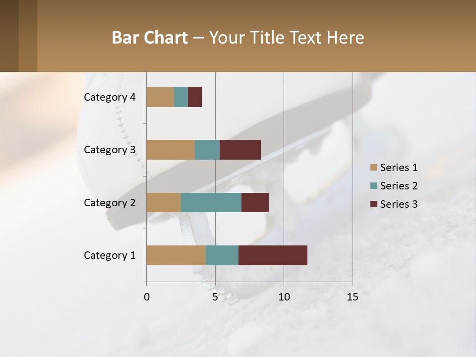 A Person Riding A Skateboard On A Snowy Surface PowerPoint Template