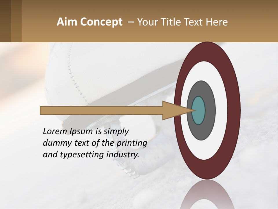 A Person Riding A Skateboard On A Snowy Surface PowerPoint Template