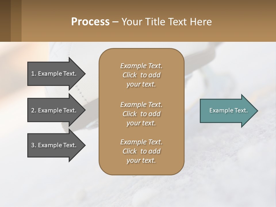 A Person Riding A Skateboard On A Snowy Surface PowerPoint Template