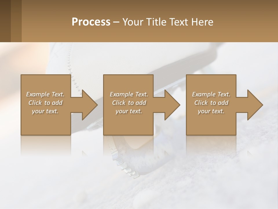 A Person Riding A Skateboard On A Snowy Surface PowerPoint Template