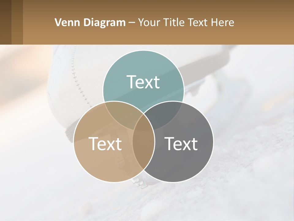 A Person Riding A Skateboard On A Snowy Surface PowerPoint Template