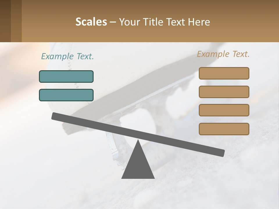 A Person Riding A Skateboard On A Snowy Surface PowerPoint Template