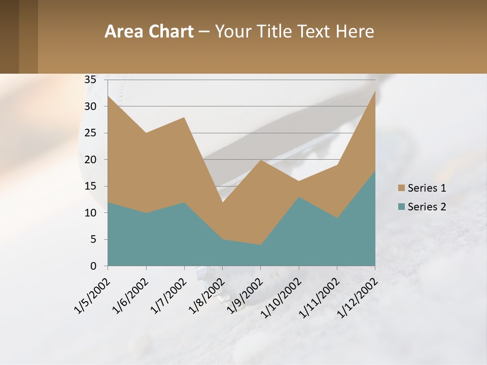 A Person Riding A Skateboard On A Snowy Surface PowerPoint Template