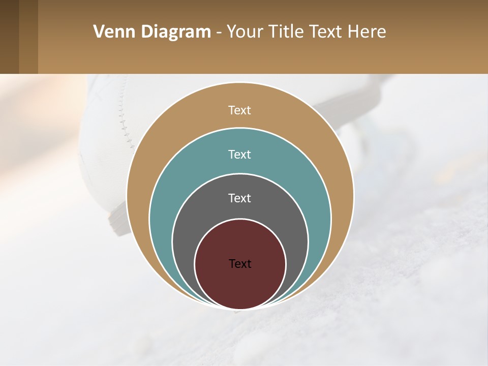A Person Riding A Skateboard On A Snowy Surface PowerPoint Template