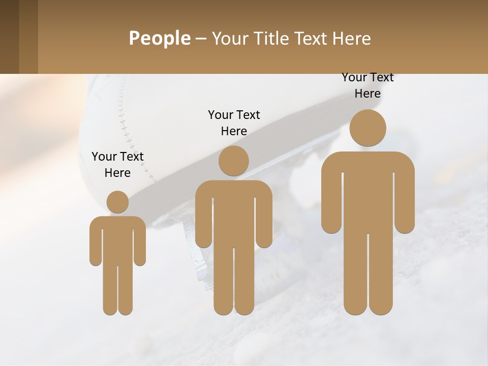 A Person Riding A Skateboard On A Snowy Surface PowerPoint Template