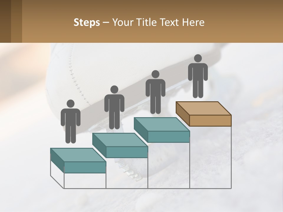 A Person Riding A Skateboard On A Snowy Surface PowerPoint Template