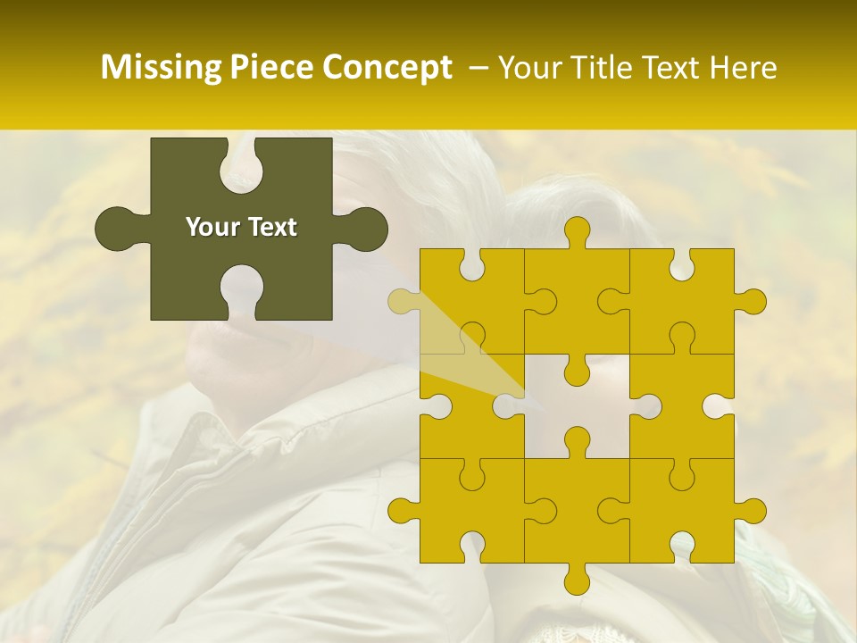 A Couple Of People That Are Standing In Front Of A Tree PowerPoint Template