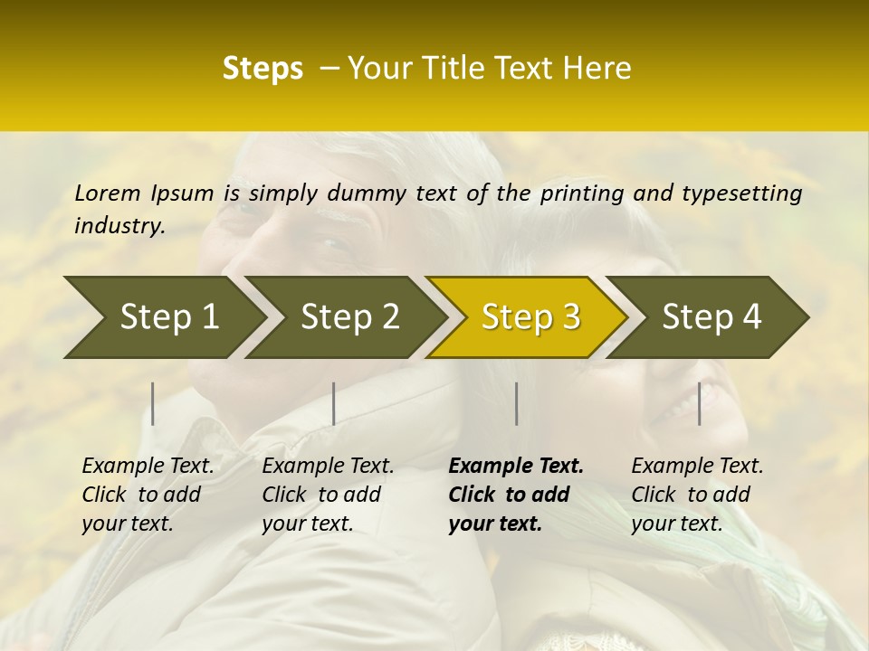 A Couple Of People That Are Standing In Front Of A Tree PowerPoint Template
