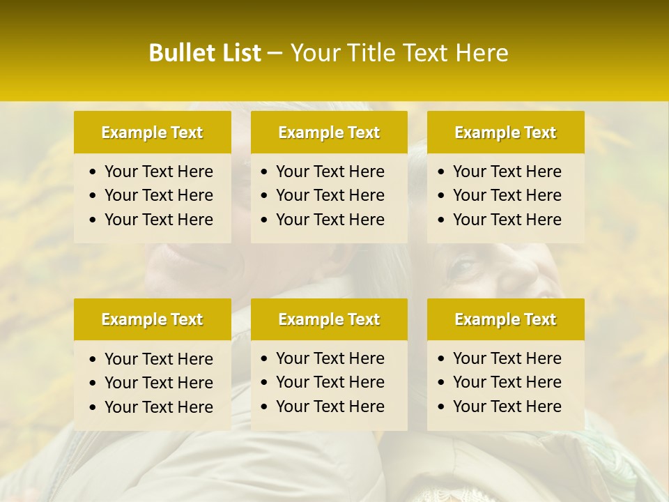 A Couple Of People That Are Standing In Front Of A Tree PowerPoint Template
