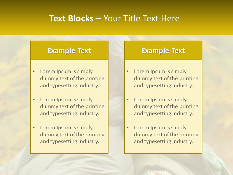 A Couple Of People That Are Standing In Front Of A Tree PowerPoint Template