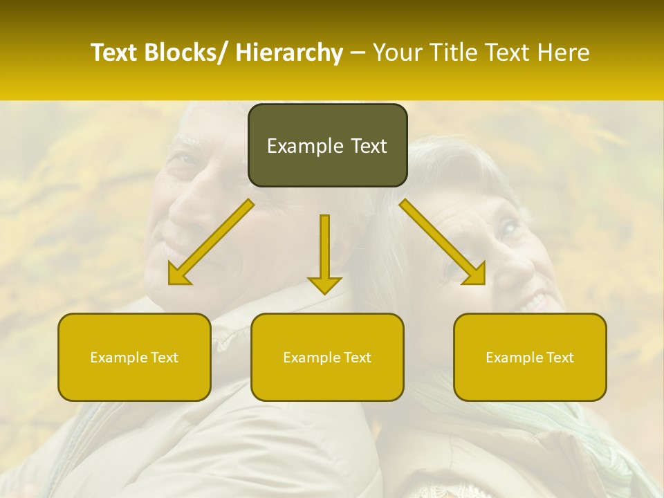 A Couple Of People That Are Standing In Front Of A Tree PowerPoint Template