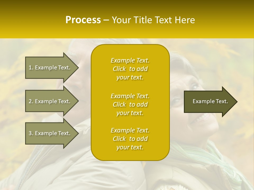 A Couple Of People That Are Standing In Front Of A Tree PowerPoint Template