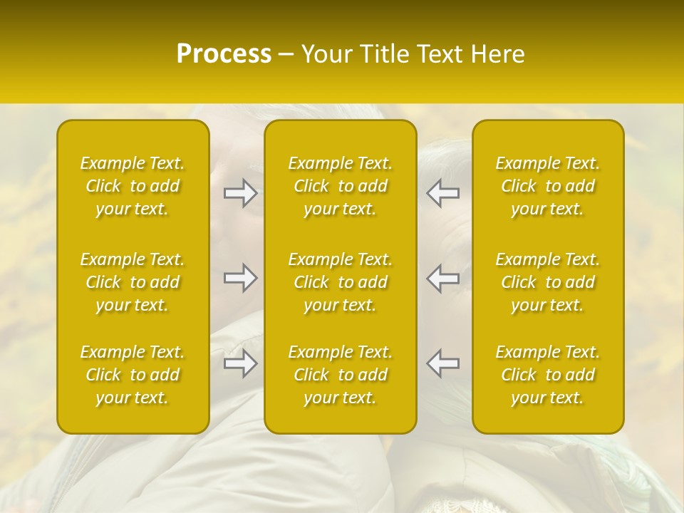 A Couple Of People That Are Standing In Front Of A Tree PowerPoint Template