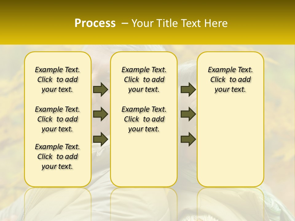 A Couple Of People That Are Standing In Front Of A Tree PowerPoint Template