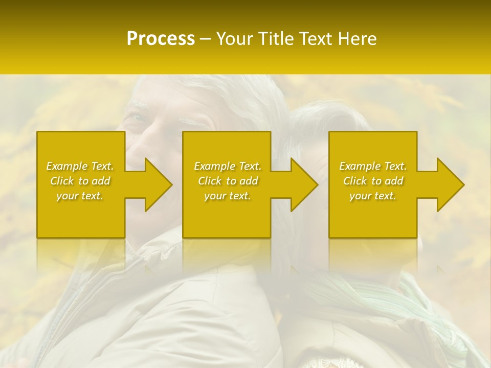 A Couple Of People That Are Standing In Front Of A Tree PowerPoint Template