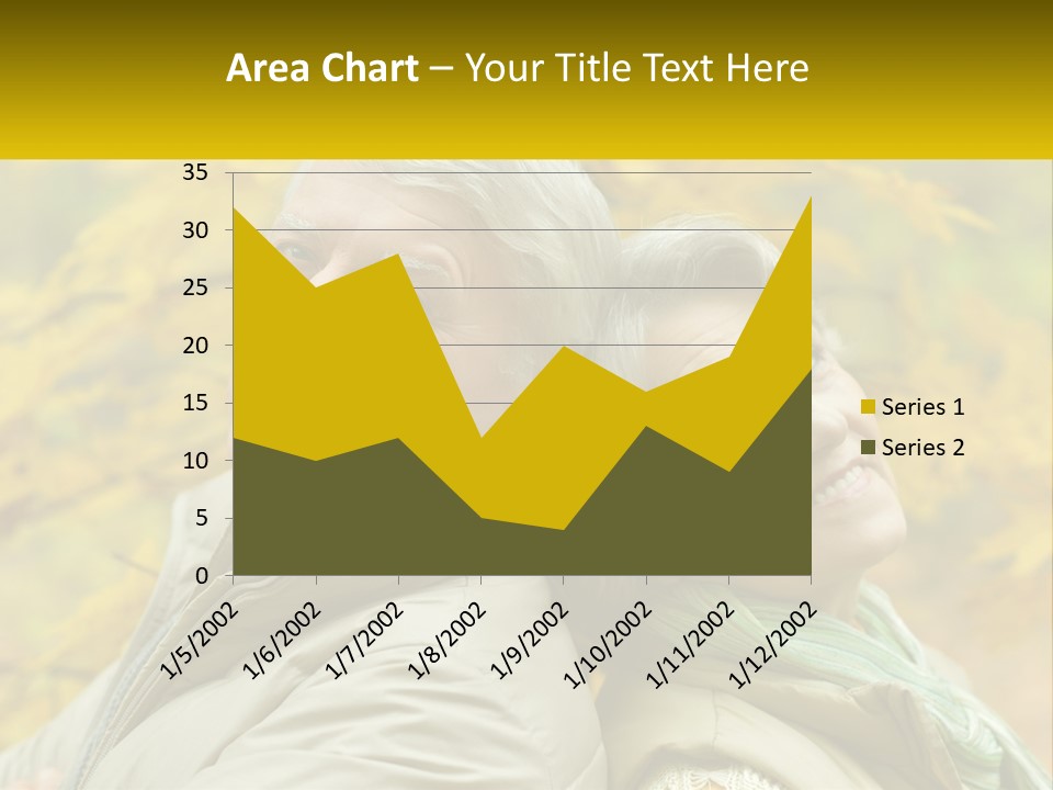 A Couple Of People That Are Standing In Front Of A Tree PowerPoint Template