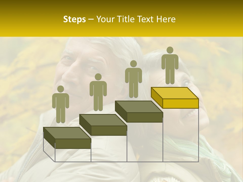 A Couple Of People That Are Standing In Front Of A Tree PowerPoint Template