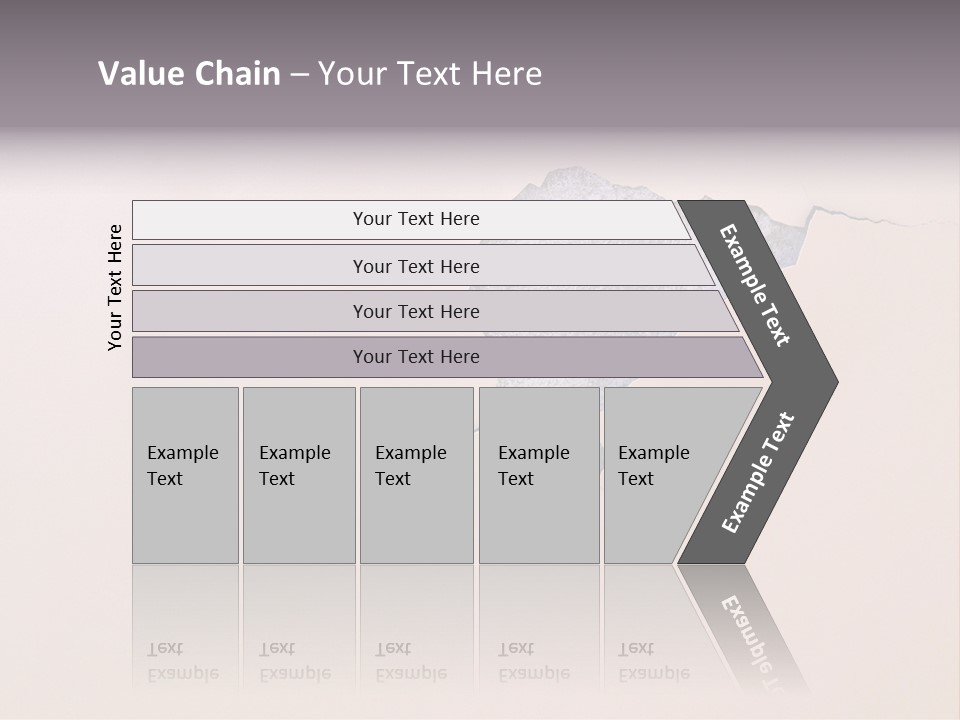 A Piece Of Paper That Has Been Torn In Half PowerPoint Template