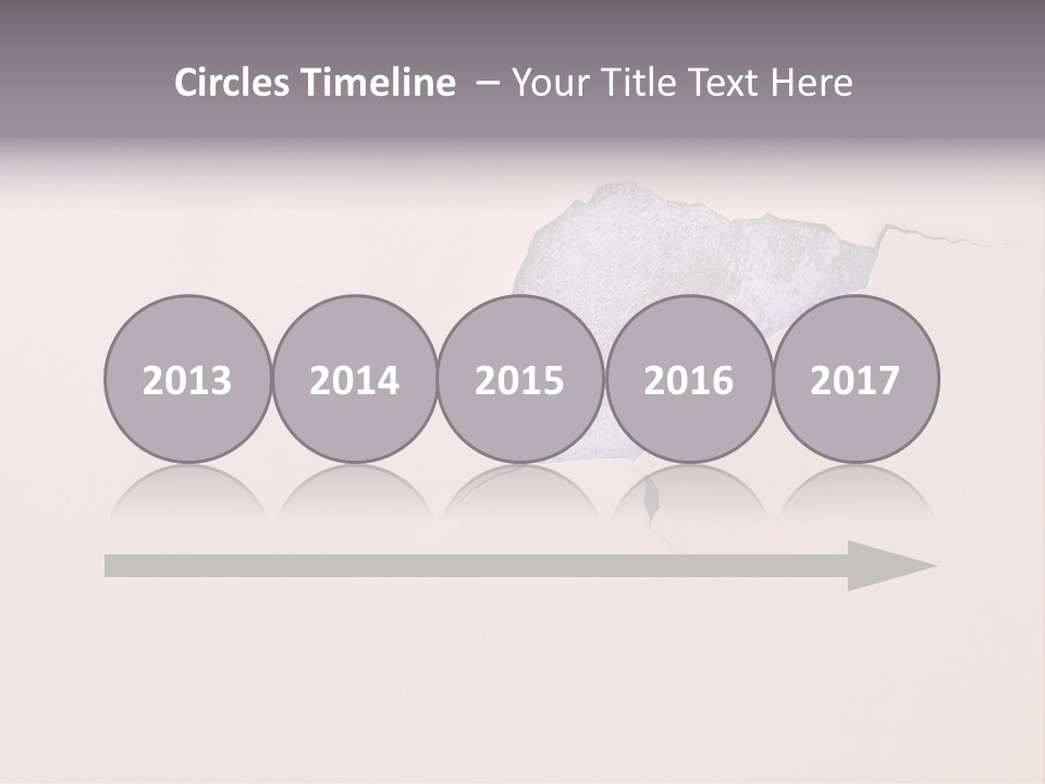 A Piece Of Paper That Has Been Torn In Half PowerPoint Template