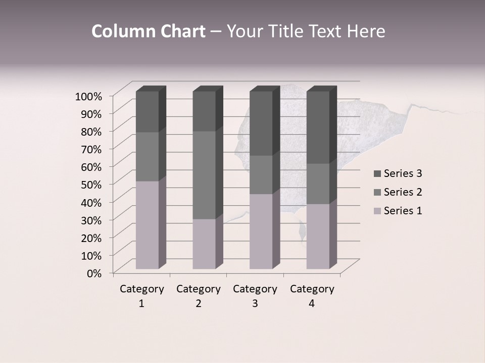 A Piece Of Paper That Has Been Torn In Half PowerPoint Template