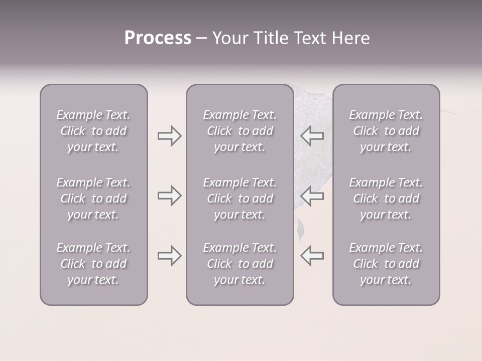 A Piece Of Paper That Has Been Torn In Half PowerPoint Template
