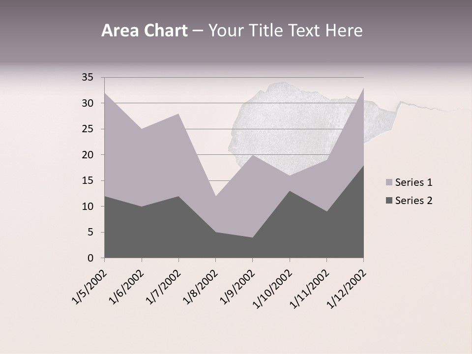 A Piece Of Paper That Has Been Torn In Half PowerPoint Template