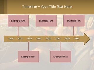 A Woman Sitting In The Drivers Seat Of A Car PowerPoint Template