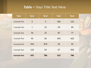 A Woman Sitting In The Drivers Seat Of A Car PowerPoint Template