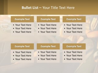 A Woman Sitting In The Drivers Seat Of A Car PowerPoint Template