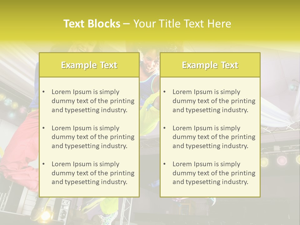 A Group Of Young Women Jumping Up In The Air PowerPoint Template