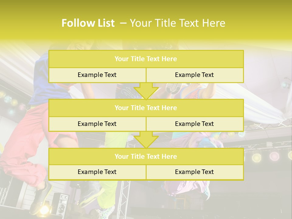 A Group Of Young Women Jumping Up In The Air PowerPoint Template