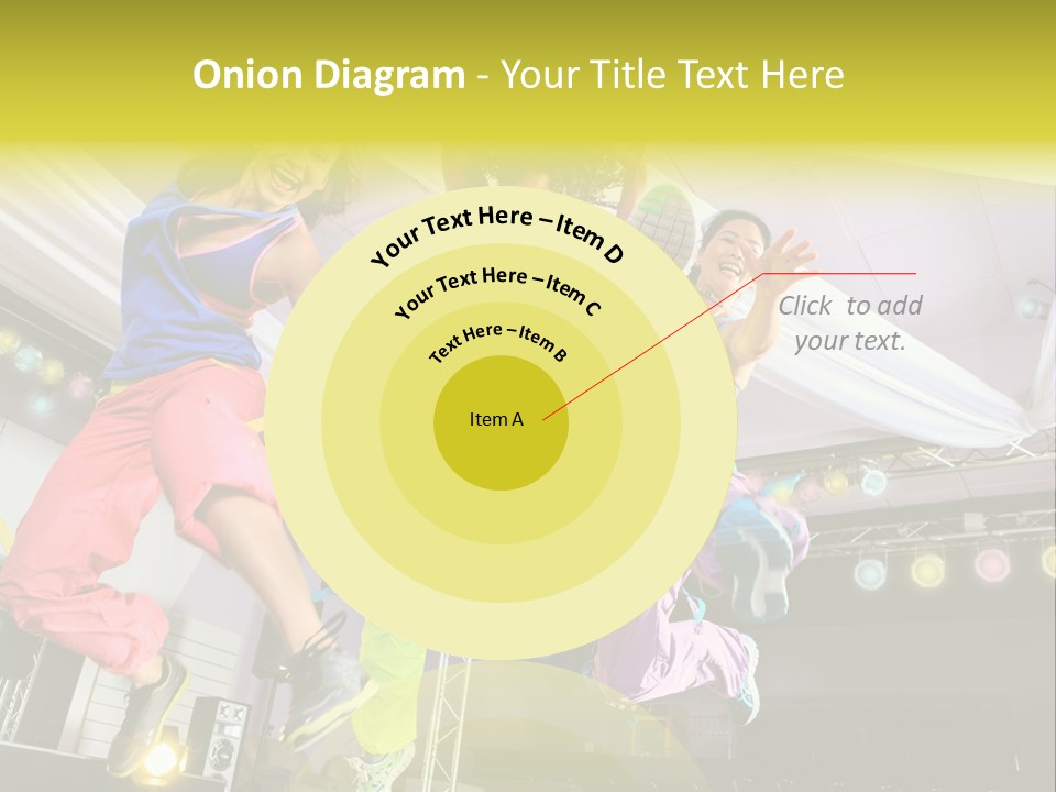 A Group Of Young Women Jumping Up In The Air PowerPoint Template