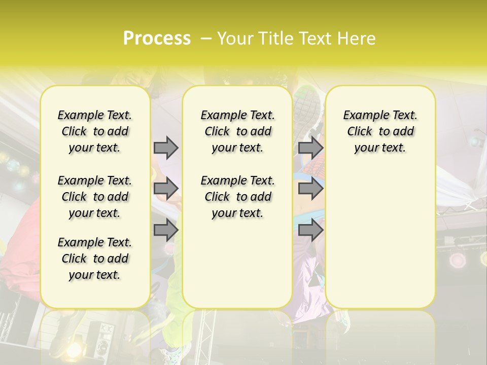 A Group Of Young Women Jumping Up In The Air PowerPoint Template