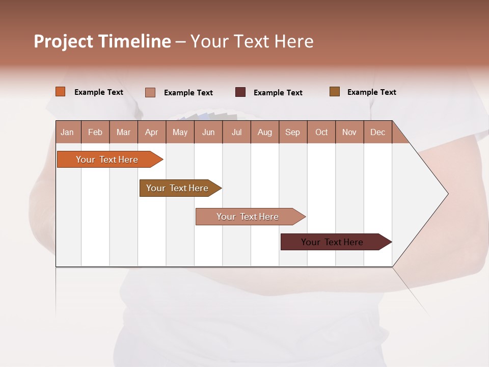 A Man Holding A Fan Of Color Samples In His Hands PowerPoint Template