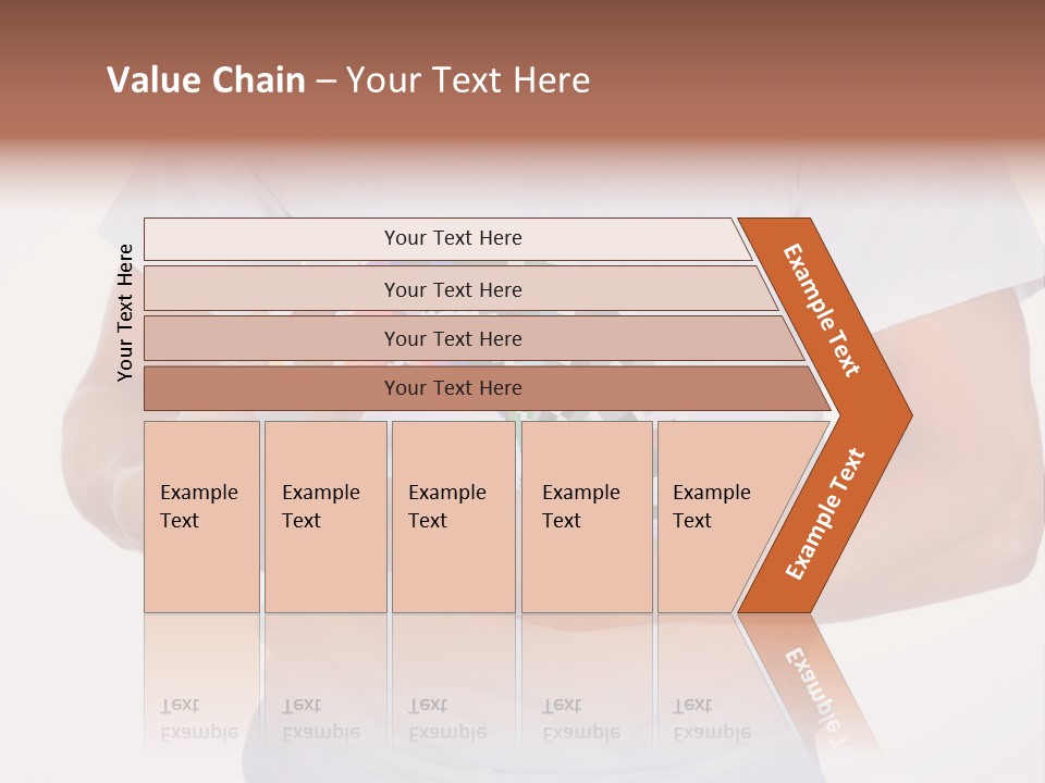 A Man Holding A Fan Of Color Samples In His Hands PowerPoint Template